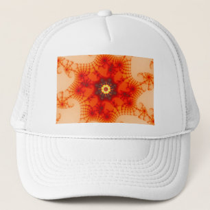 Fire Web - Fractal Art Trucker Hat