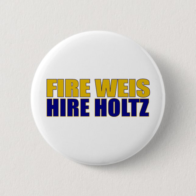 Fire Weis Hire Holtz 6 Cm Round Badge (Front)