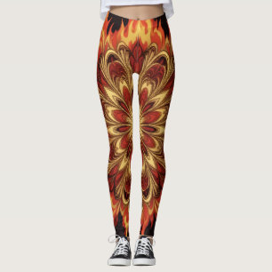 Fire Wheel Leggings