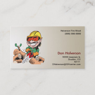 Fire Wood Business Card