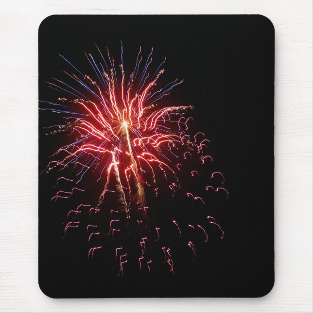 Fire Works 2 Mousepad (Front)