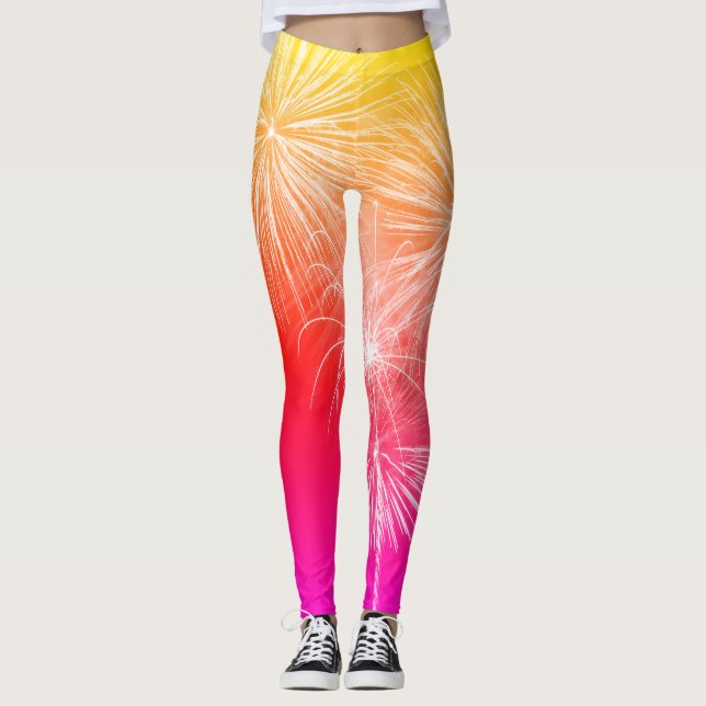 Fire works III Leggings (Front)