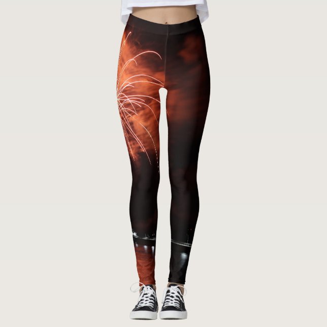 fire works leggings (Front)