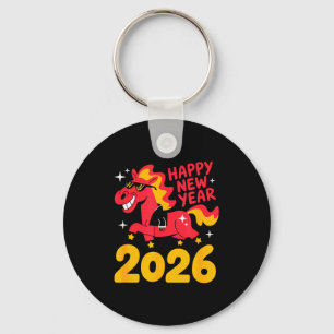 Fire Year Of The Horse – Chinese Zodiac New Year 2 Key Ring