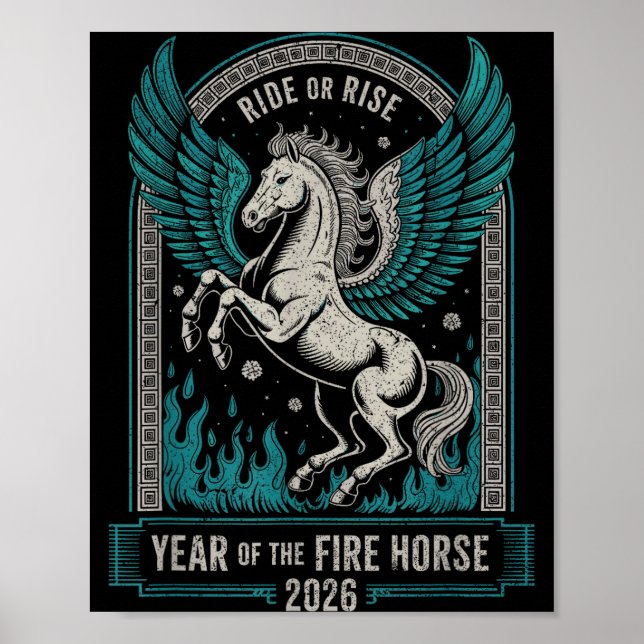 Fire Year Of The Horse – Chinese Zodiac New Year 2 Poster (Front)