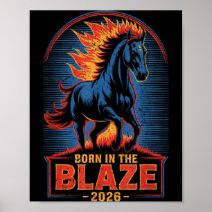 Fire Year Of The Horse – Chinese Zodiac New Year 2 Poster