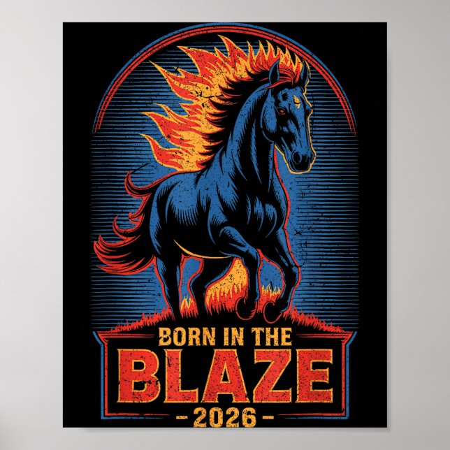 Fire Year Of The Horse – Chinese Zodiac New Year 2 Poster (Front)