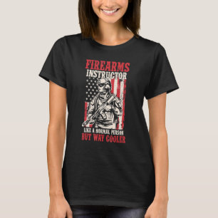 Firearm Instructor Gun Shooting Safety Weapon Trai T-Shirt