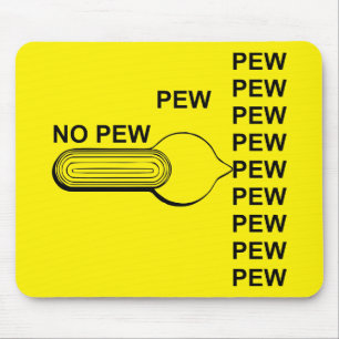 Firearm Selector Switch Pew Pew Pew # Mouse Pad