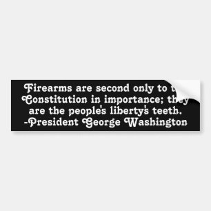 Firearms are Important Bumper Sticker