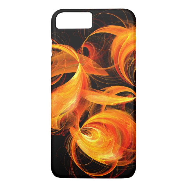 Fireball Abstract Art Case-Mate iPhone Case (Back)