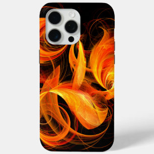 Fireball Abstract Art iPhone 15 Pro Max Case