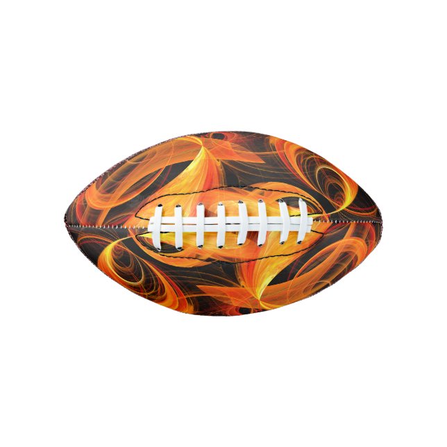 Fireball Abstract Art Football (Front)