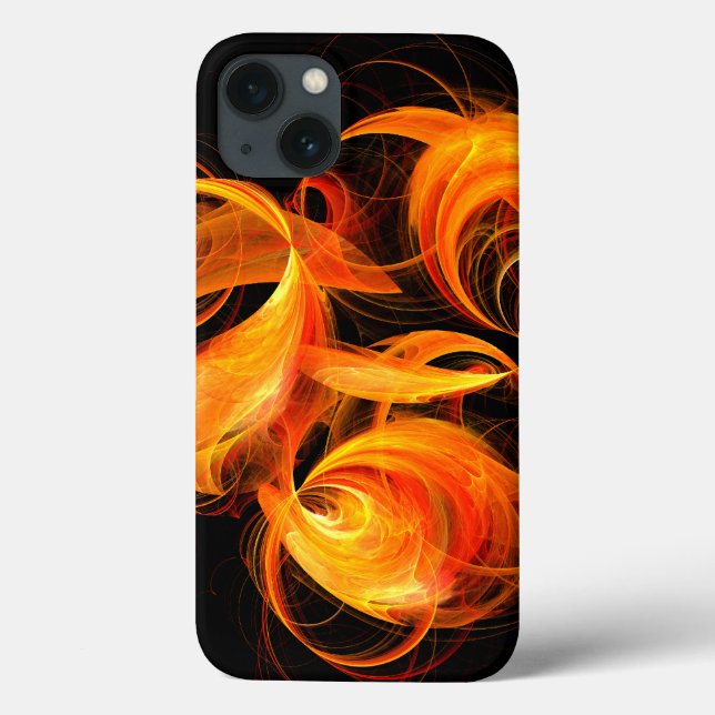 Fireball Abstract Art iPhone 6 Case (Back)