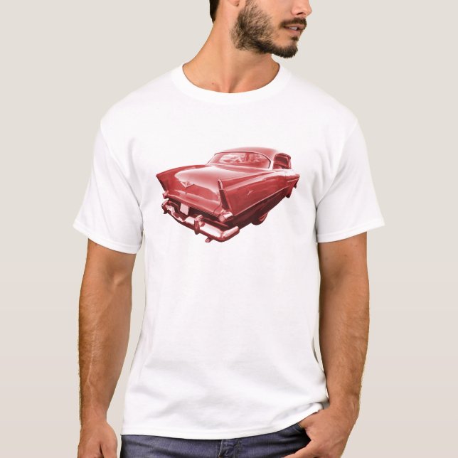 Fireball fury 1956 Plymouth tail fins T-Shirt (Front)