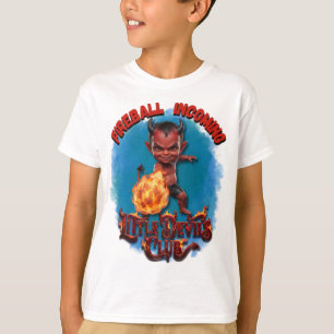 Fireball Incoming Little Devils Club  T-Shirt
