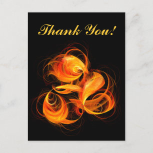 Fireball Thank You Postcard