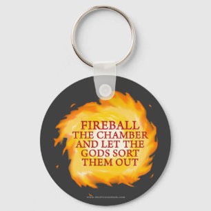 Fireball the Chamber Key Ring