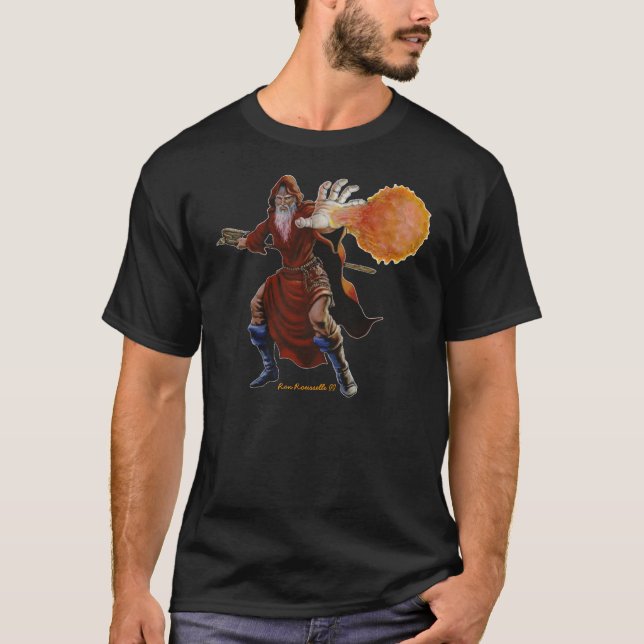 Fireball Wizard Shirt (Front)