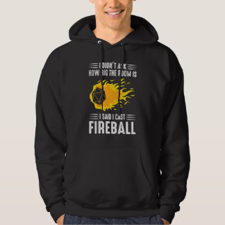 Fireballs Wizard Sorcerer Hoodie