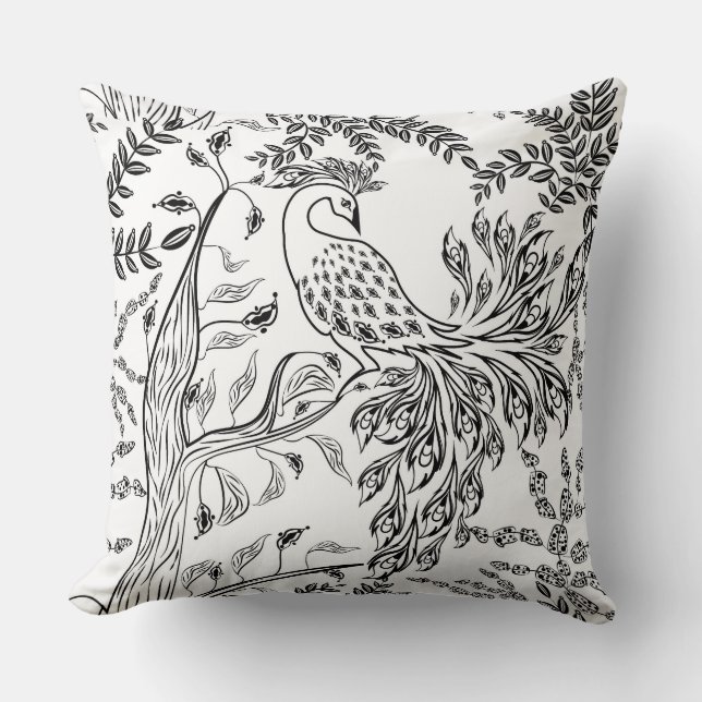 Firebird, bird cushion (Front)