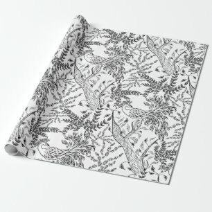 Firebird, bird wrapping paper