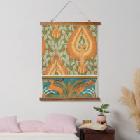 Firebird Eagle Antelope Tiger Vintage Nature art