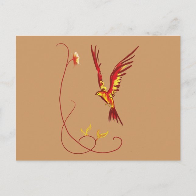 Firebird (Little Phoenix) Postcard (Front)