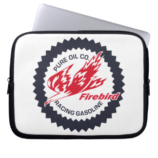 Firebird Racing Gasoline vintage sign reproduction Laptop Sleeve