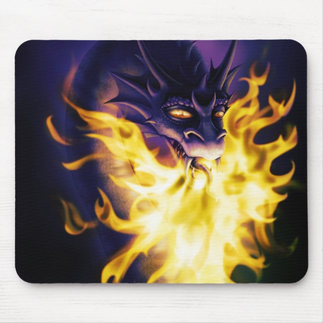 Firebreather Mouse Pad (Front)