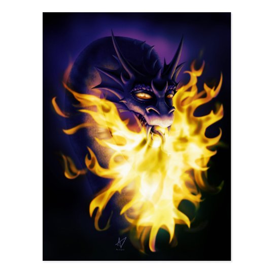 Firebreather Postcard