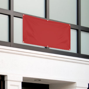 Firebrick Outdoor Banner