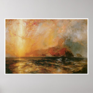 Firecely the red sun descending 1875-76 poster