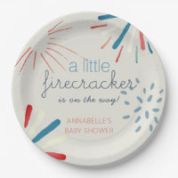 Firecracker 4th of July Fireworks Baby Shower