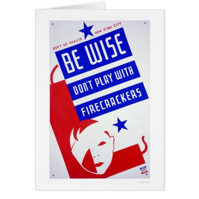 Firecracker Dangerous 1936 WPA (Front)