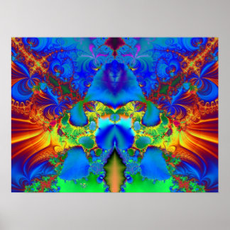 Fired Ice-18x24 Poster