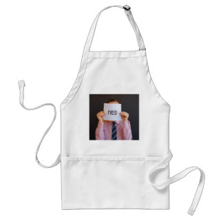 FIRED MAN ON apron