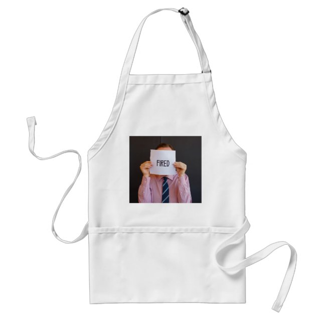 FIRED MAN ON apron (Front)
