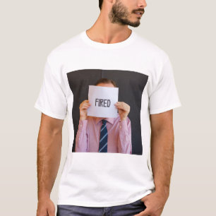 FIRED MAN ON Men's Basic T-Shirt