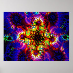 Fired Synapse of the Holographic Mind Poster