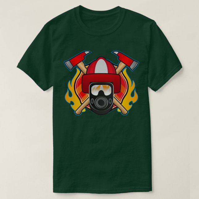 Firefighter 8 T-Shirt (Design Front)