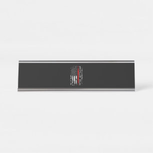 Firefighter Battalion Chief Battalion Chief Gift Desk Name Plate