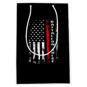 Firefighter Battalion Chief Battalion Chief Gift Medium Gift Bag