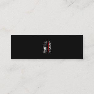 Firefighter Battalion Chief Battalion Chief Gift Mini Business Card