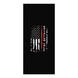 Firefighter Battalion Chief Battalion Chief Gift Rack Card