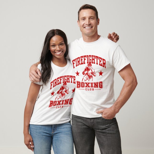 Firefighter Boxing T-Shirt (Unisex)