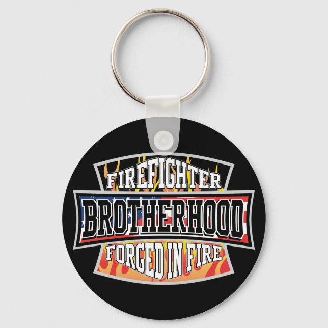 Firefighter Brotherhood Key Ring (Front)