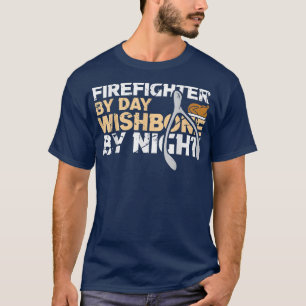Firefighter By Day Wishbone by Night, Holiday, Tha T-Shirt