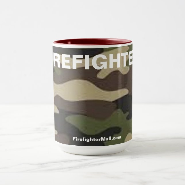 FIREFIGHTER CAMO MUG (Center)