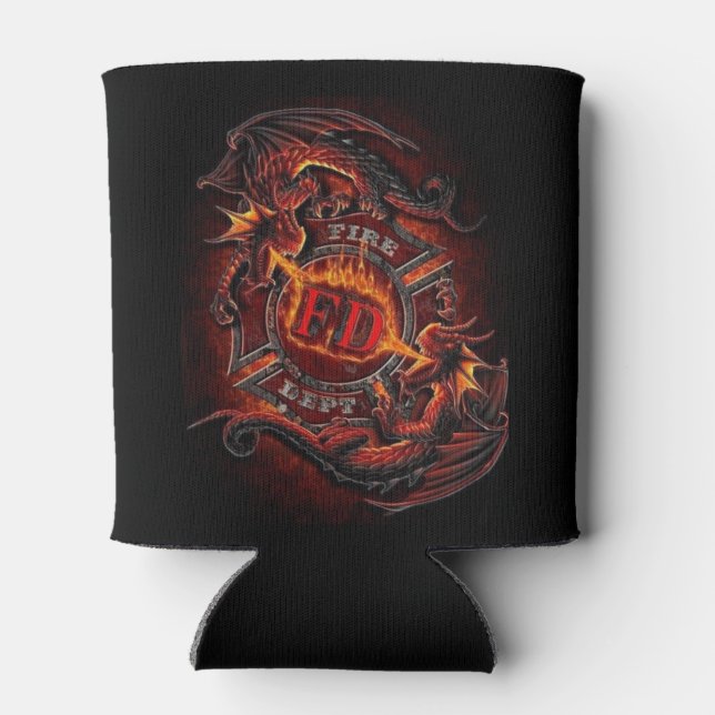 Firefighter Can Coolers for First Responders (Back)